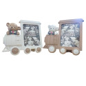 CADRE PHOTO EN PLASTIQUE PETIT TRAIN 12.8*17.6CM  - 3