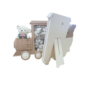 CADRE PHOTO EN PLASTIQUE PETIT TRAIN 12.8*17.6CM  - 4