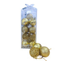 LOT DE 20 BOULES DE NOËL Ø4CM COULEURS  - 5