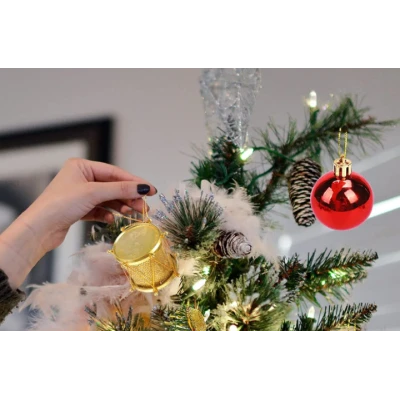 LOT DE 20 DÉCORATIONS DE SAPIN DE NOEL - ACCESSOIRES À SUSPENDRE - 1