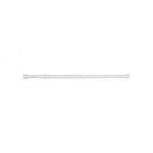 BARRE RIDEAU DE DOUCHE EXTENSIBLE 75-125 CM  - 1