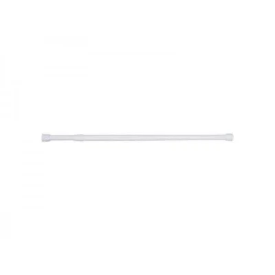 BARRE RIDEAU DE DOUCHE EXTENSIBLE 75-125 CM - 1