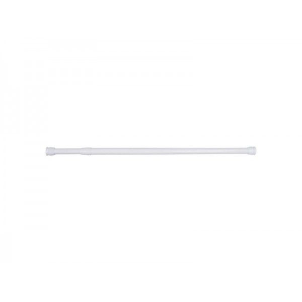 BARRE RIDEAU DE DOUCHE EXTENSIBLE 75-125 CM  - 1