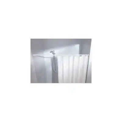 BARRE RIDEAU DE DOUCHE EXTENSIBLE 75-125 CM - 2