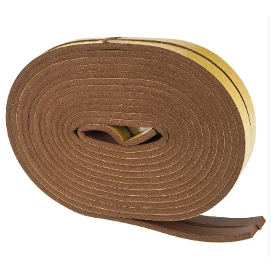 JOINT ADHÉSIF DE FENÊTRE EN PVC MARRON 9 MM*6M MAPPY MAPPY - 1