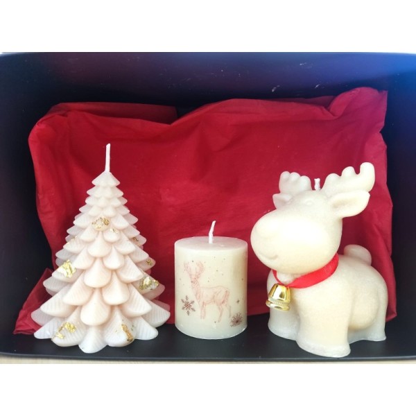 COFFRET DE 3 BOUGIES PARFUMÉES LA MAISON PARAFFINE