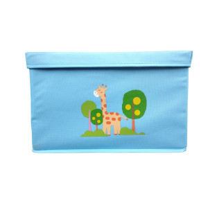 BOITE DE RANGEMENT POUR ENFANT PLIABLE AVEC COUVERCLE  - 1