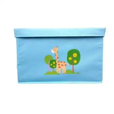 BOITE DE RANGEMENT POUR ENFANT PLIABLE AVEC COUVERCLE - 1