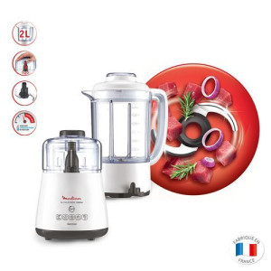 HACHOIR ET BLENDER 1.5L LA MOULINETTE 1000W MOULINEX MOULINEX - 2