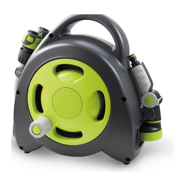 DÉVIDOIR PORTABLE ÉQUIPÉ D'UN TUYAU 16.5M GFGARDEN