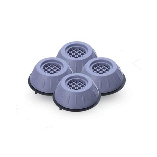 LOT DE 4 PATINS ANTI-VIBRATION Ø10.8 CM POUR LAVE LINGE LUXIAME