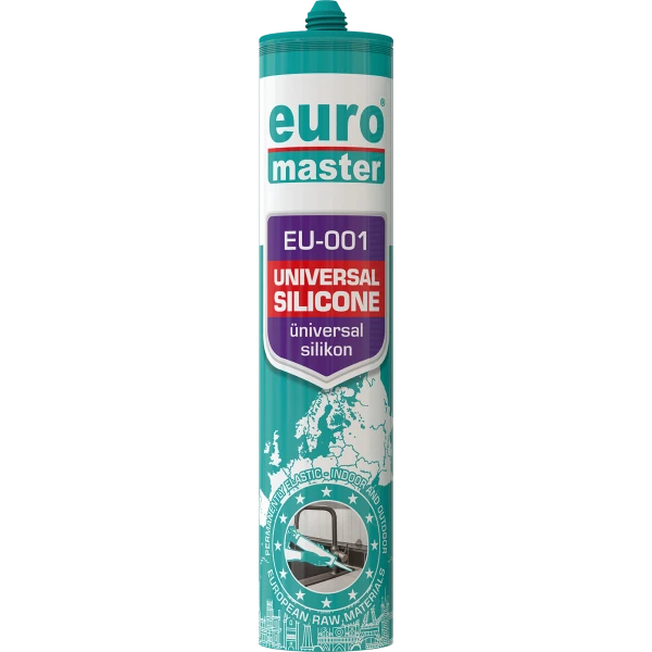 SILICONE UNIVERSEL BLANC 280G EURO MASTER