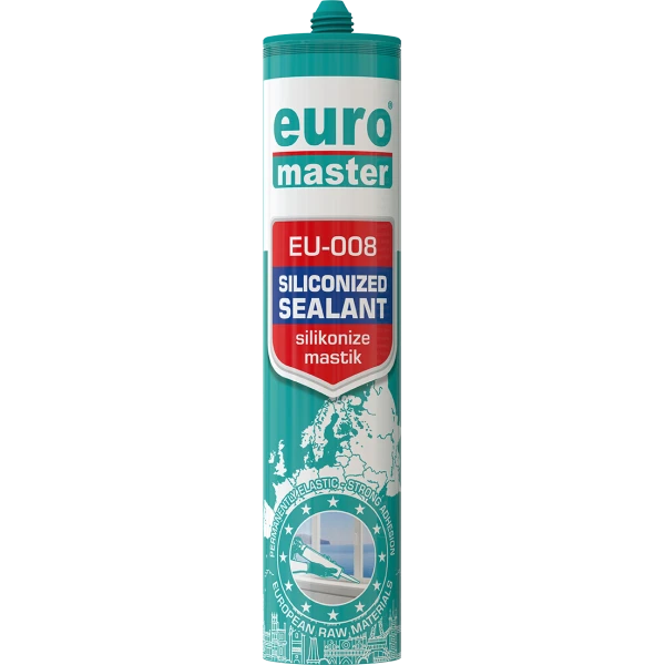 MASTIC SILICONE BLANC 450GR EURO MASTER