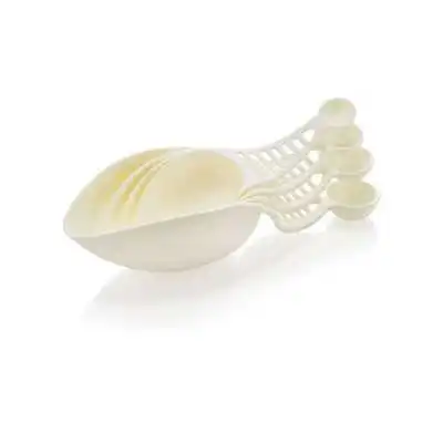 LOT DE 4 CUILLÈRES DOSEUSES EN PLASTIQUE QLUX QLUX - 1