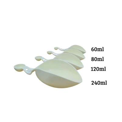 LOT DE 4 CUILLÈRES DOSEUSES EN PLASTIQUE QLUX QLUX - 2