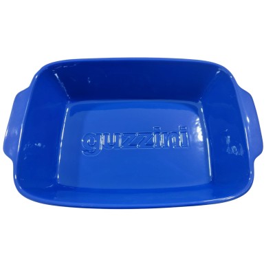 PLAT À FOUR EN CERAMIQUE RECTANGULAIRE 28*20*8CM BLEU GUZZINI  - 1 PLAT À FOUR EN CERAMIQUE RECTANGULAIRE 28*20*8CM BLEU GUZZINI  - 1