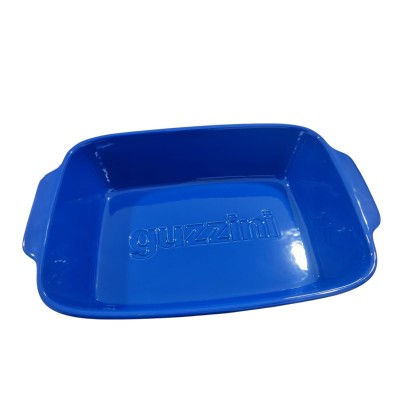PLAT À FOUR EN CERAMIQUE RECTANGULAIRE 28*20*8CM BLEU GUZZINI  - 2 PLAT À FOUR EN CERAMIQUE RECTANGULAIRE 28*20*8CM BLEU GUZZINI  - 2