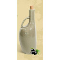 BOUTEILLE D'HUILE D'OLIVE CANARD 1L LIN CÉLADON HAMILA STONEWARE  - 2