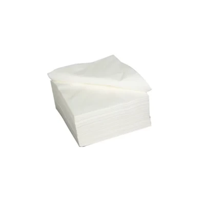 PAQUET DE SERVIETTE EN PAPIER 30*30CM BLANC - 1