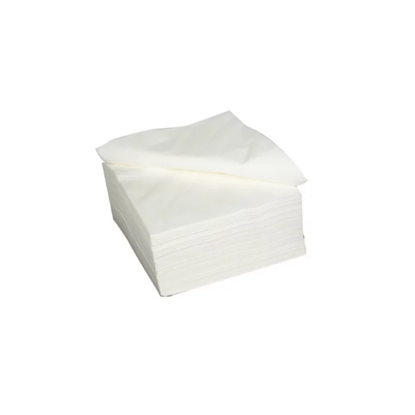 PAQUET DE SERVIETTE EN PAPIER 30*30CM  BLANC