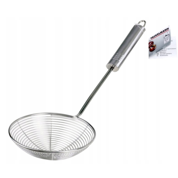 ECUMOIR ARAIGNÉE 37CM EN INOX FACKELMANN