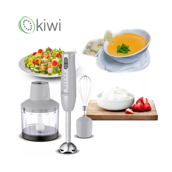 MIXEUR PLONGEANT 3EN1 500W KHB-4440 BLANC KIWI