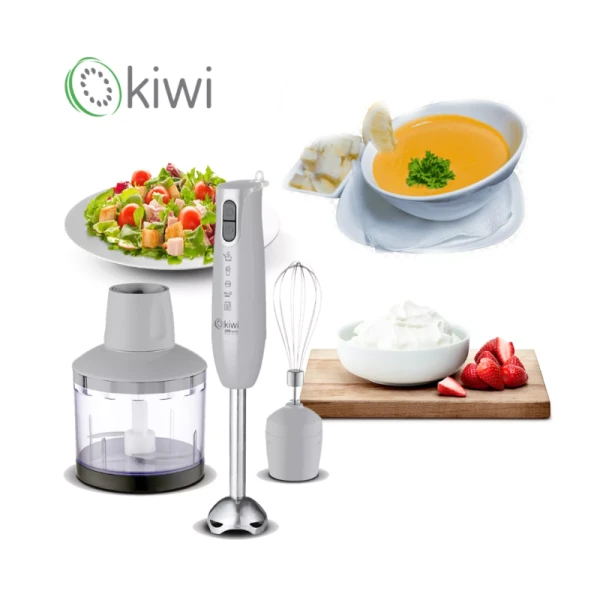 MIXEUR PLONGEANT 3EN1 500W KHB-4440 BLANC KIWI