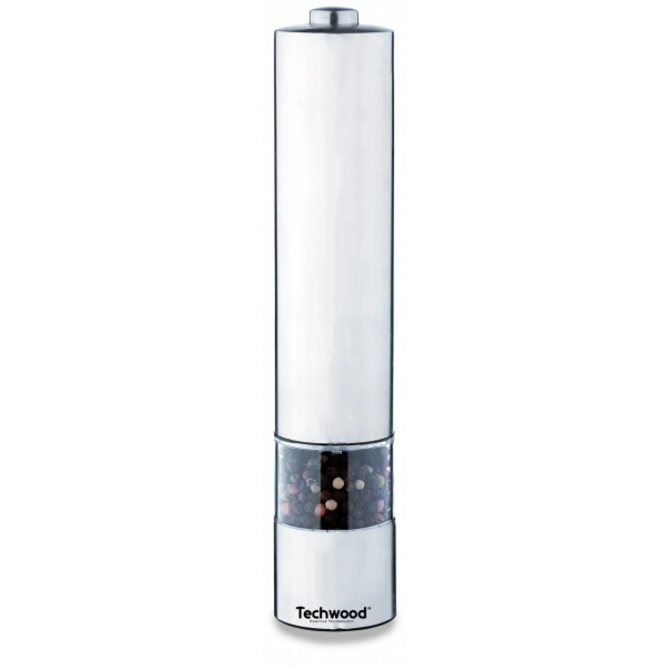 MOULIN ÉLECTRIQUE SEL ET POIVRE EN INOX TECHWOOD