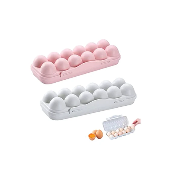 BOÎTE À OEUFS EN PLASTIQUE À 12 COMPARTIMENTS SOFPINCE