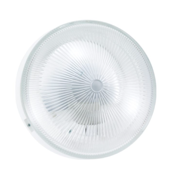 APPLIQUE HUBLOT ROND 75W E27 BLANC STIEL