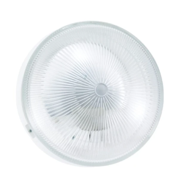 APPLIQUE HUBLOT ROND 75W E27 BLANC STIEL