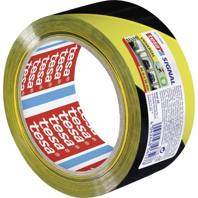 RUBAN ADHÉSIF DE SIGNALISATION JAUNE /NOIR 66Mx55MM TESA TESA - 2 RUBAN ADHÉSIF DE SIGNALISATION JAUNE /NOIR 66Mx55MM TESA TESA - 2