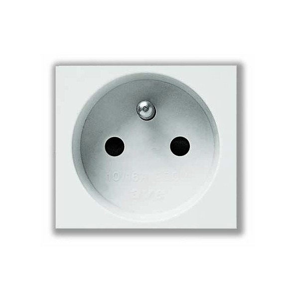 PRISE 2P+T 20A BLANC SYS45 SOMEF