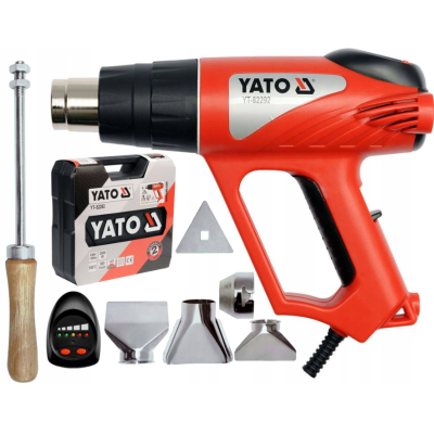 DECAPEUR 2000W 550°C AVEC ACCESSOIRES YATO YATO - 2 DECAPEUR 2000W 550°C AVEC ACCESSOIRES YATO YATO - 2