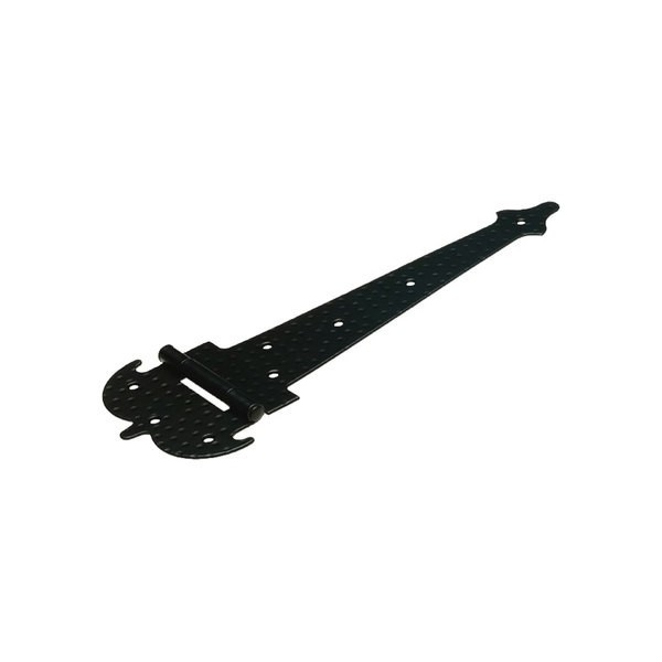 CHARNIÈRE RUSTIQUE NOIRE 150MM MODÈLE 554 AMIG