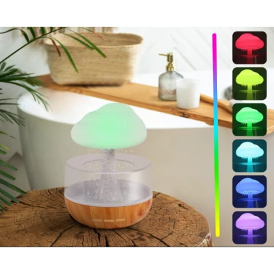 DIFFUSEUR DE PARFUM NUAGE DE PLUIE LED ALIMENTATION USB - 1