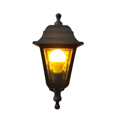 APPLIQUE EXTÉRIEUR 60W E27 NOIR  - 1