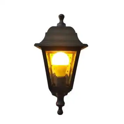 APPLIQUE EXTÉRIEUR 60W E27 NOIR - 1