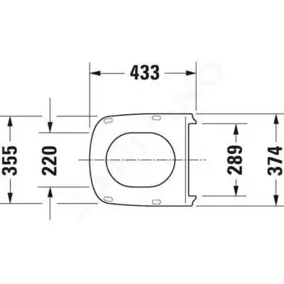 ABATTANT DE TOILETTE SOFTCLOSE BLANC 0063790000 DURASTYLE DURAVIT DURAVIT - 3