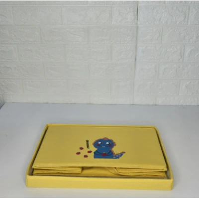 BOITE DE RANGEMENT MOYEN MODÈLE POUR ENFANT PLIABLE AVEC COUVERCLE  - 4