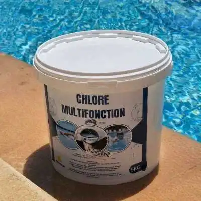 CHLORE MULTIFONCTION EN GALET DE 200G - 5KG AQUA PUR AQUA PUR - 1