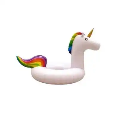 BOUÉE GONFLABLE LICORNE Ø50CM - 1