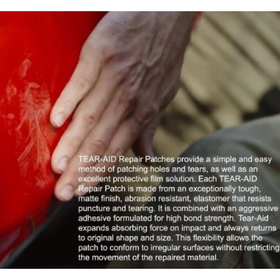 LOT DE 8 PATCHS DE RÉPARATION POUR OBJETS GONFLABLES BOSS TAPE  - 5 LOT DE 8 PATCHS DE RÉPARATION POUR OBJETS GONFLABLES BOSS TAPE  - 5
