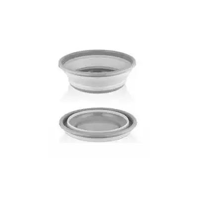 BASSINE PLIABLE RONDE 9L EN PLASTIQUE GRIS QLUX - 1 BASSINE PLIABLE RONDE 9L EN PLASTIQUE GRIS QLUX - 1