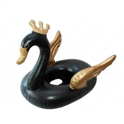 BOUÉE GONFLABLE CYGNE Ø50CM COULEURS - 1