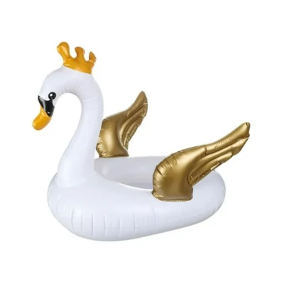BOUÉE GONFLABLE CYGNE Ø50CM COULEURS - 2 BOUÉE GONFLABLE CYGNE Ø50CM COULEURS - 2