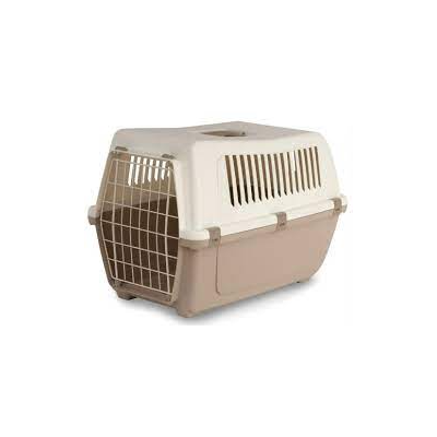 CAGE DE TRANSPORT EN PLASTIQUE POUR ANIMAUX MP PERGAMO  - 1
