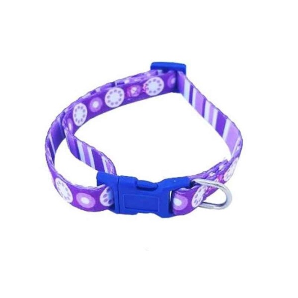 COLLIER DE CHIEN 1CM AVEC MOTIF FELICAN