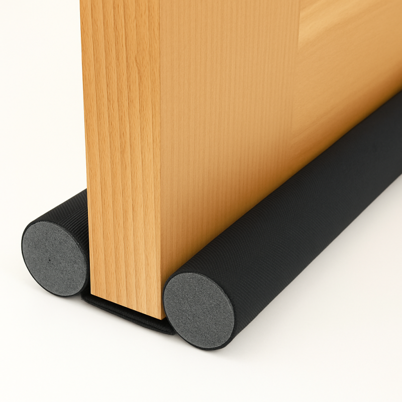 BOURRELET BAS PORTE MOUSSE 1M NOIR  - 1 BOURRELET BAS PORTE MOUSSE 1M NOIR  - 1