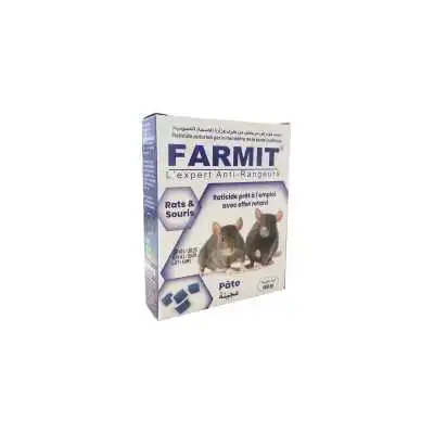 RATICIDE EN PÂTE 100G FARMIT - 1